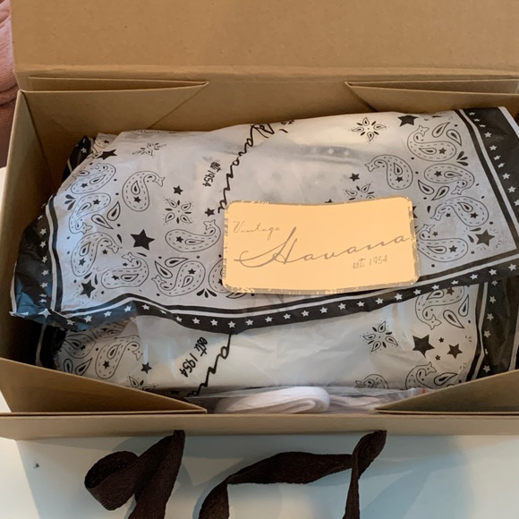 NWOT Vintage Havana Excel White Multi - Picture 4 of 7